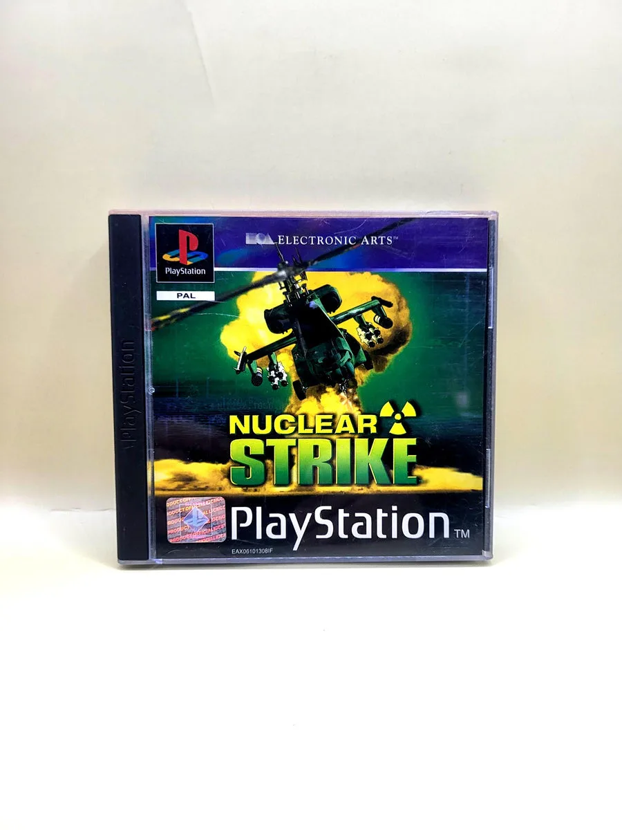 Nuclear Strike - PlayStation 1 - PS1 voorkant