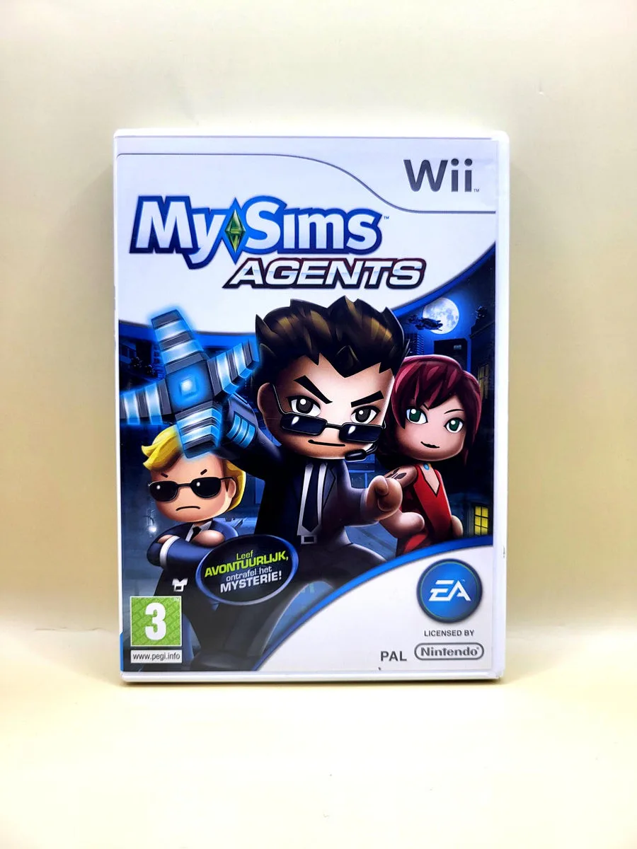 MySims Agents - Nintendo Wii voorkant
