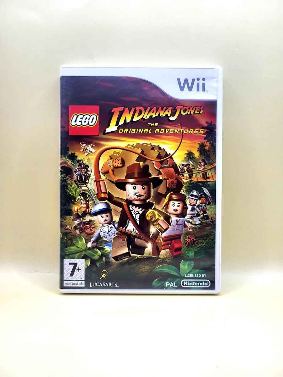 LEGO Indiana Jones The Original Adventures (No Manual) - Nintendo Wii voorkant