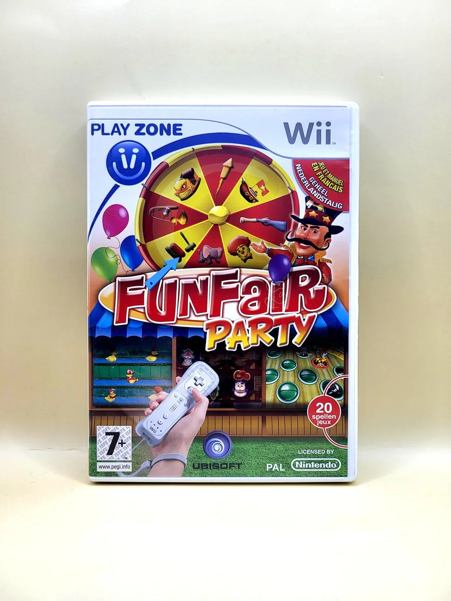 Funfair Party Nintendo - Nintendo Wii voorkant