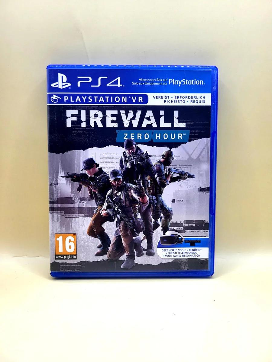 Firewall Zero Hour - PlayStation 4 - PS4 voorkant