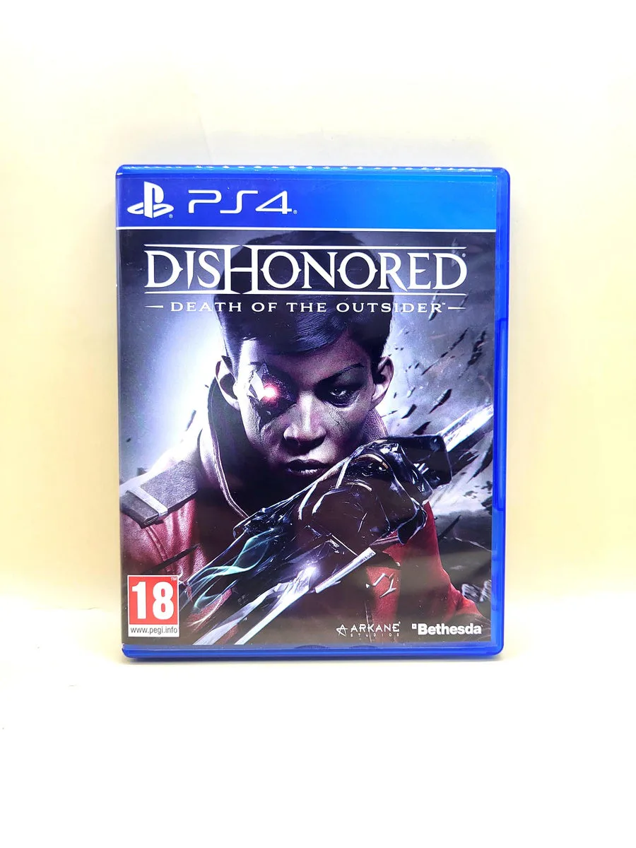 Dishonored Death of the Outsider - PlayStation 4 - PS4 voorkant