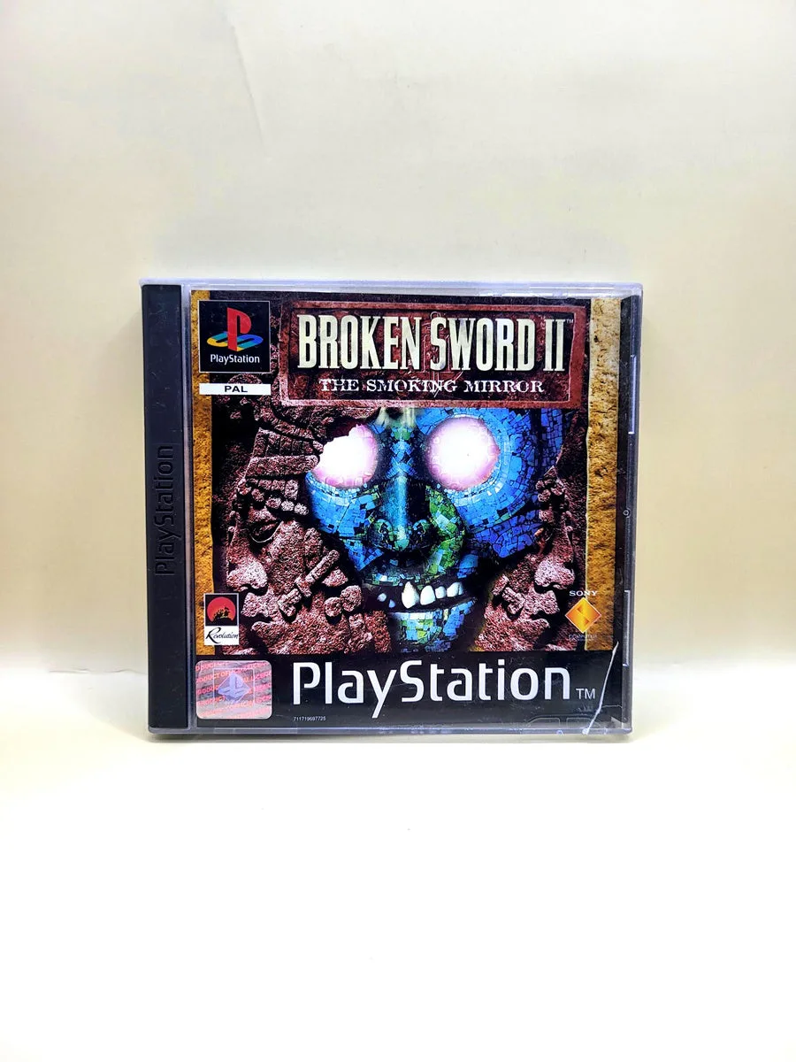 Broken Sword II The Smoking Mirror - PlayStation 1 - PS1 voorkant