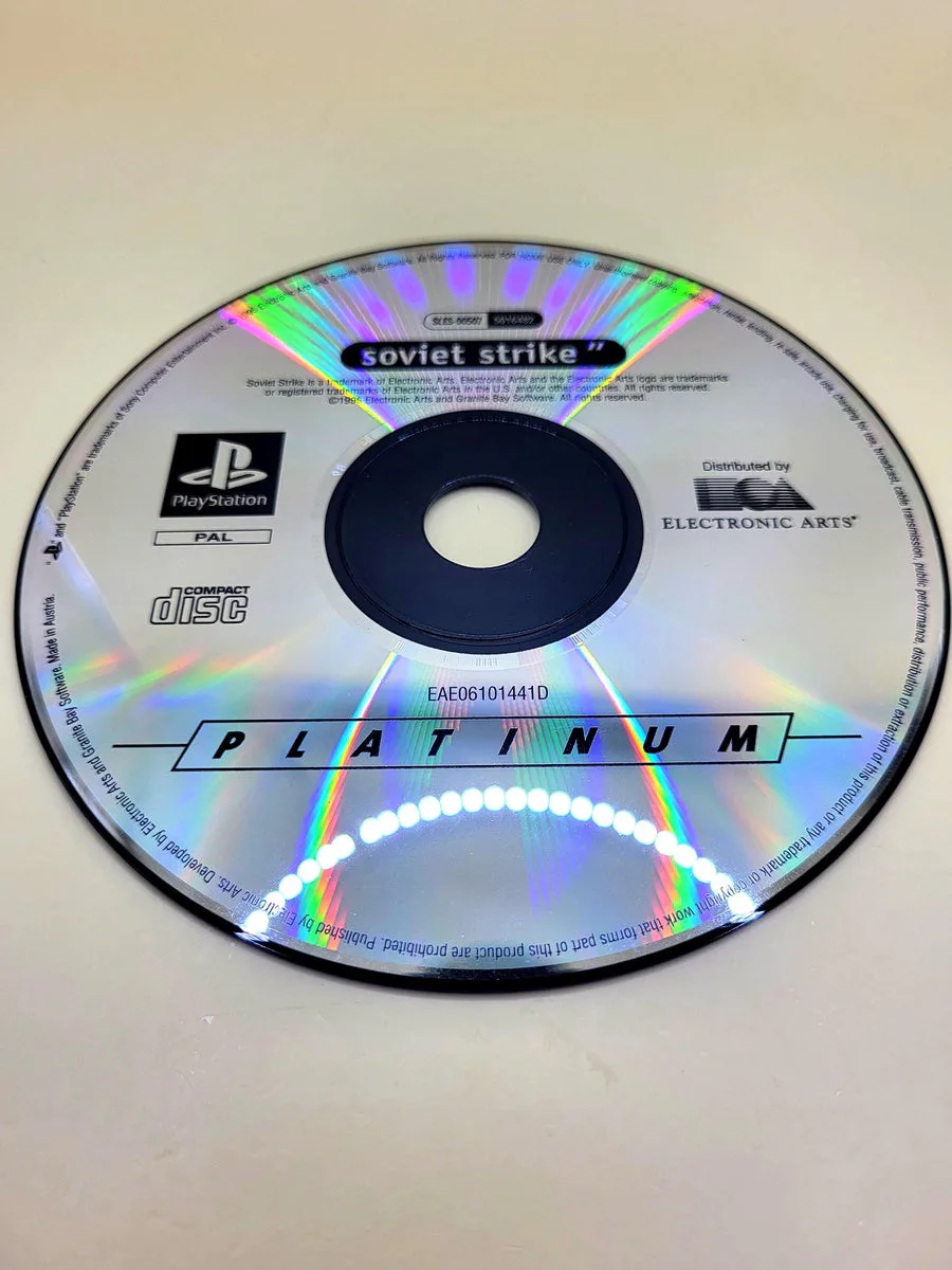 Soviet Strike Disc Only - PlayStation 1 - PS1 voorkant