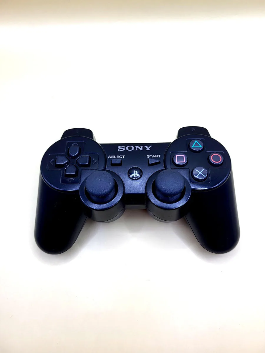PlayStation 3 Controller Dualshock Zwart - PS3 voorkant
