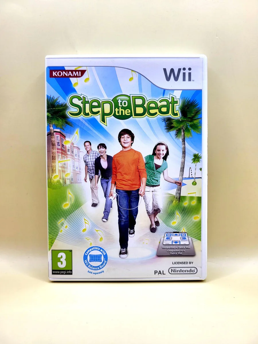Step to the Beat - Nintendo Wii voorkant