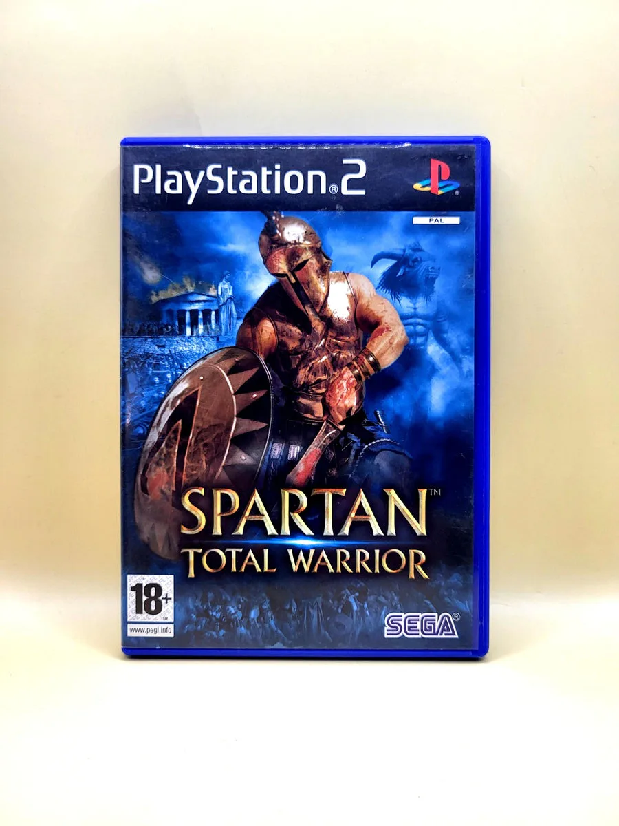Spartan Total Warrior - PlayStation 2 - PS2 voorkant