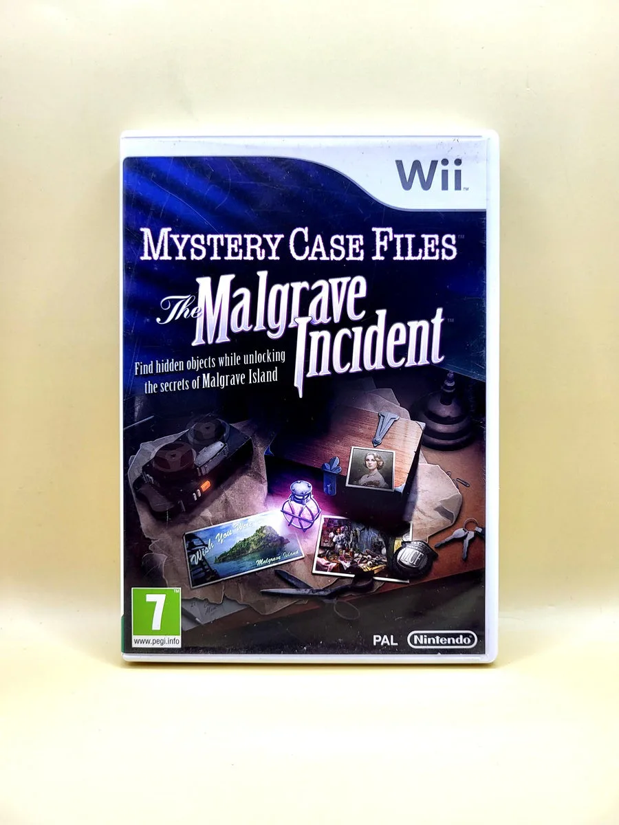 Mystery Case Files The Malgrave Incident - Nintendo Wii voorkant