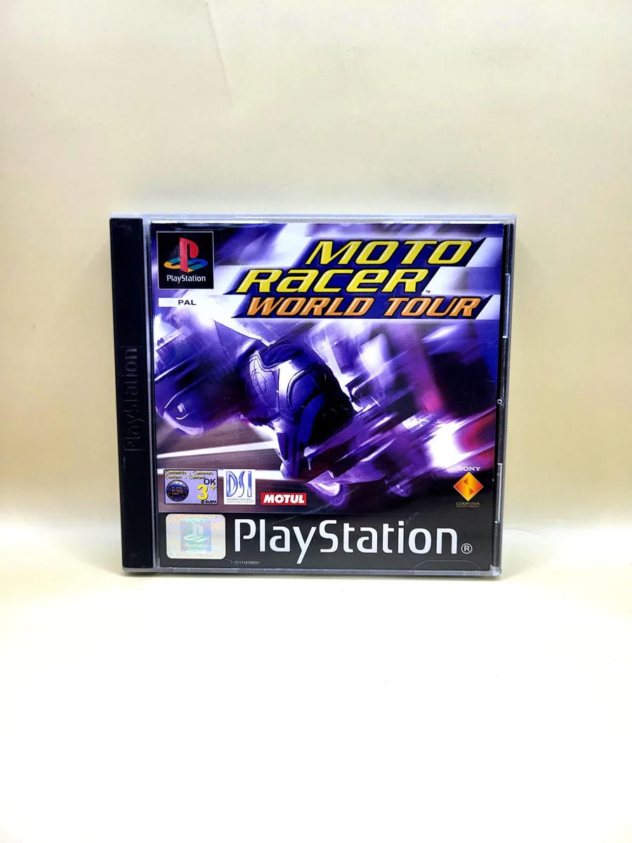 Moto Racer World Tour - PlayStation 1 - PS1 voorkant