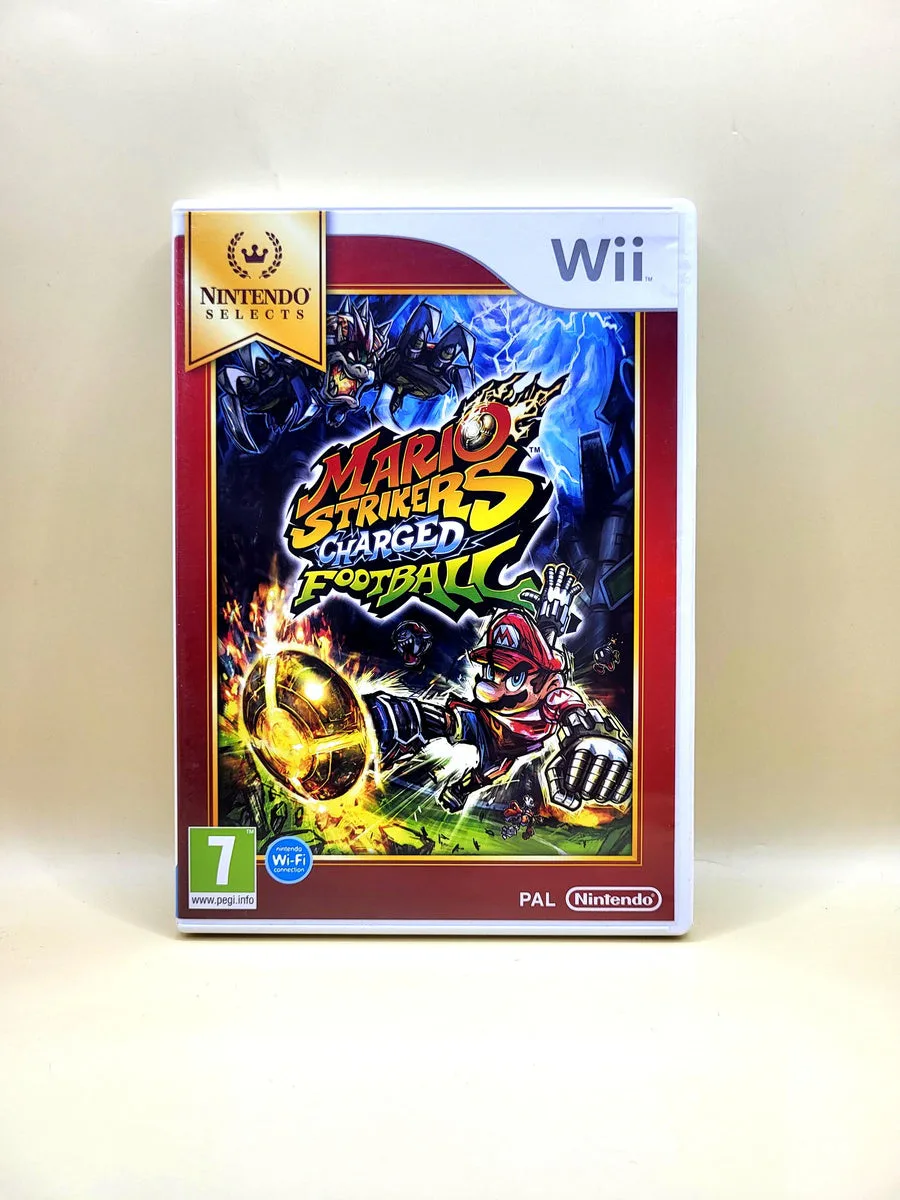 Mario Strikers Charged Football Selects - Nintendo Wii voorkant