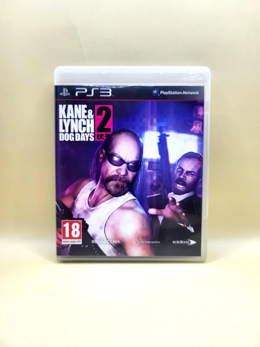 Kane and Lynch 2 Dog Days - PlayStation 3 - PS3 voorkant