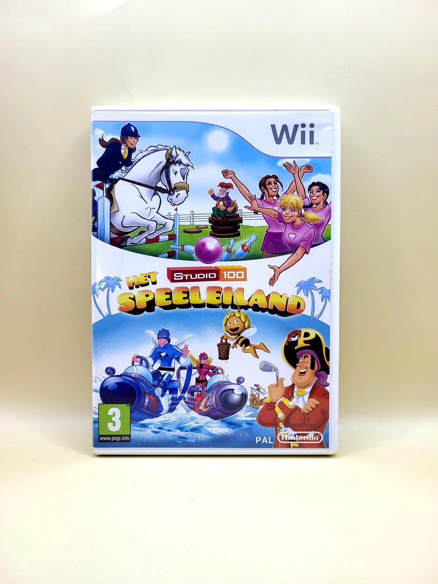 Het Studio 100 Speeleiland - Nintendo Wii voorkant
