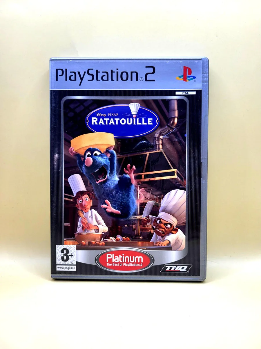 Disney Pixar Ratatouille Platinum - PlayStation 2 - PS2 voorkant