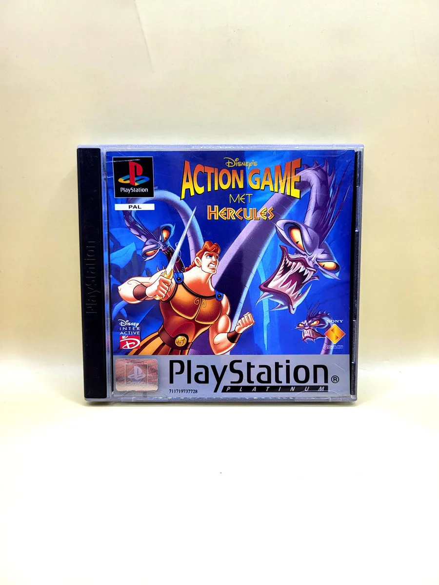 Disney Action Game met Hercules Platinum - PlayStation 1 - PS1 voorkant