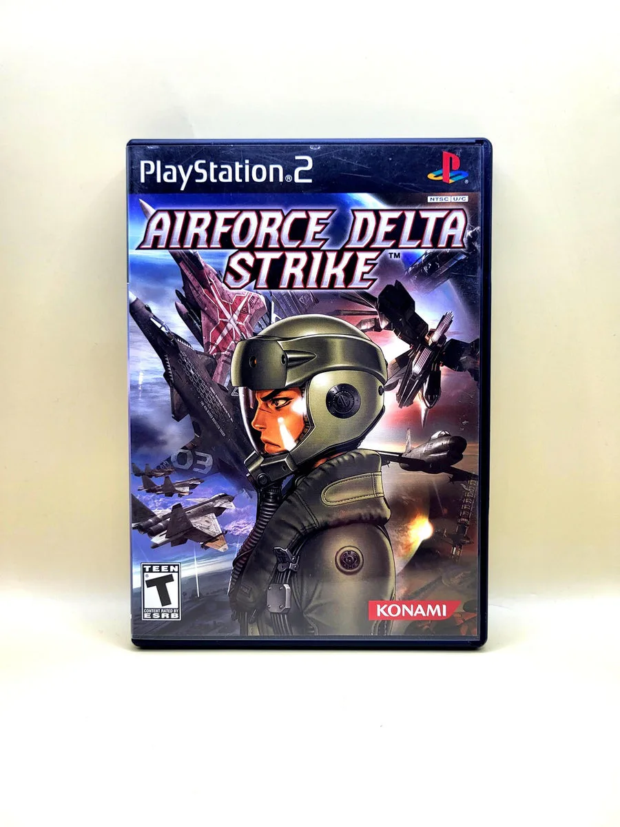AirForce Delta Strike NTSC - PlayStation 2 - PS2 voorkant