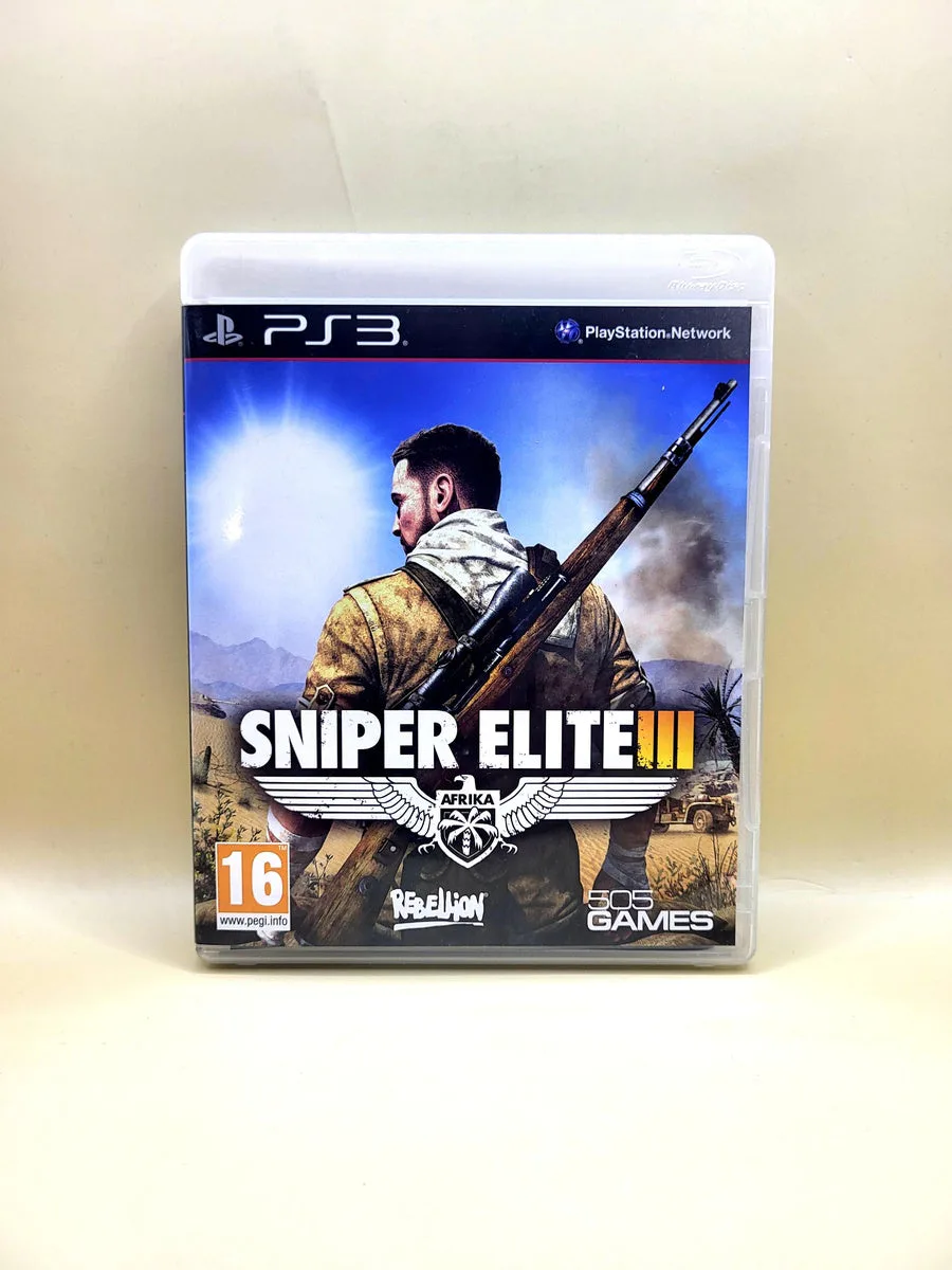 Sniper Elite III - PlayStation 3 - PS3 voorkant
