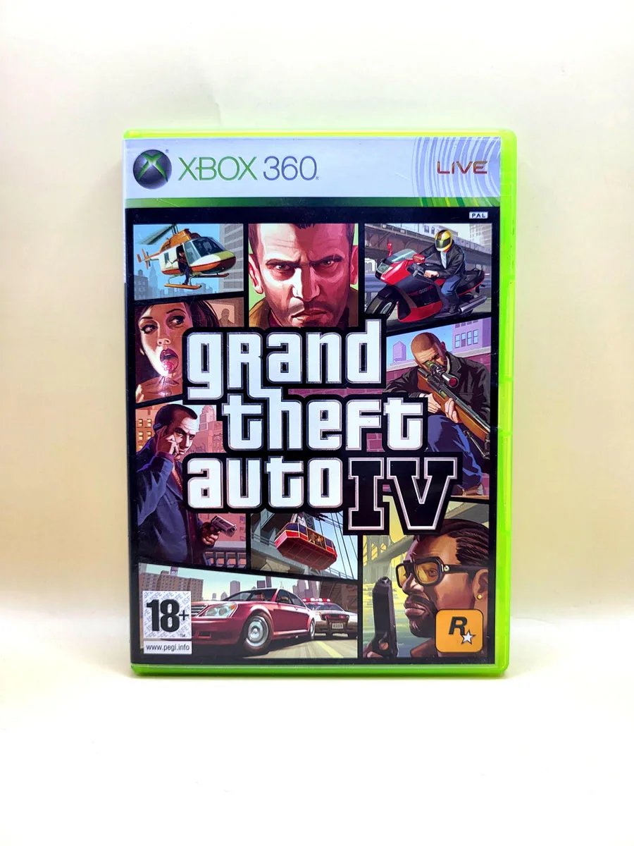 Grand Theft Auto IV (No Manual) - Xbox 360 voorkant
