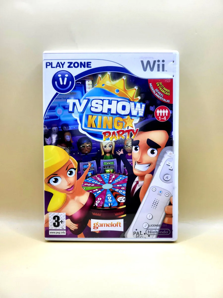 TV Show King Party - Nintendo Wii voorkant