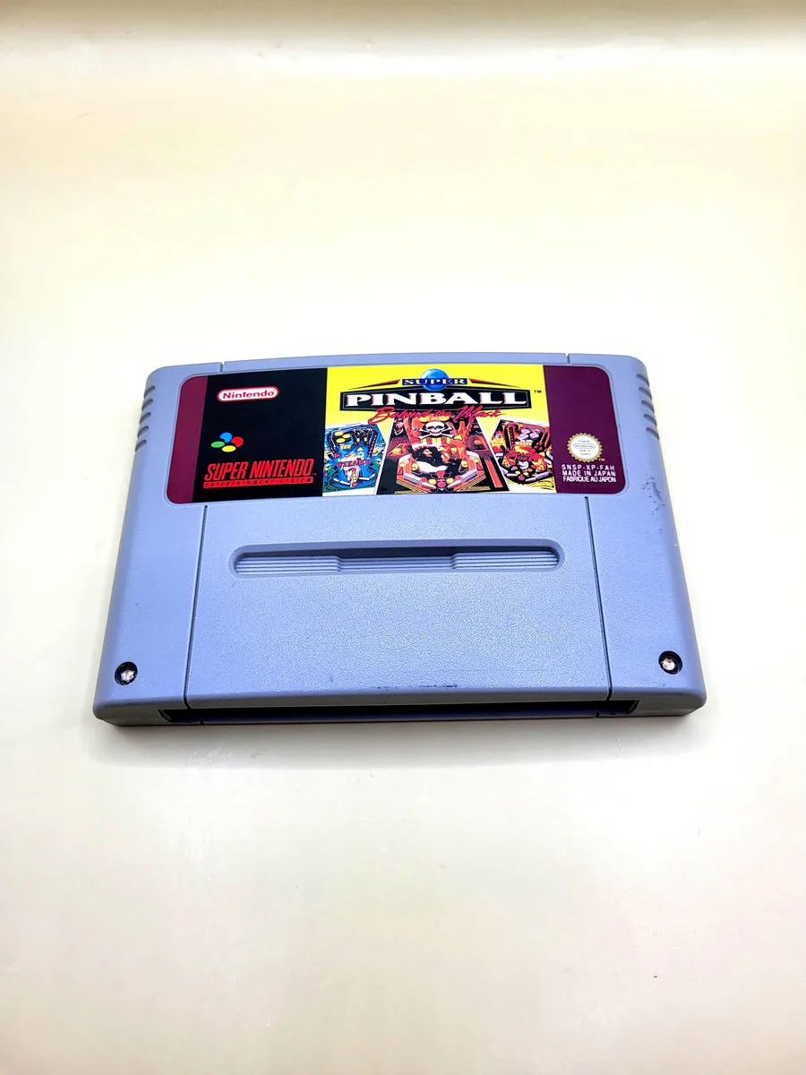 Super Pinball - Super Nintendo - SNES voorkant