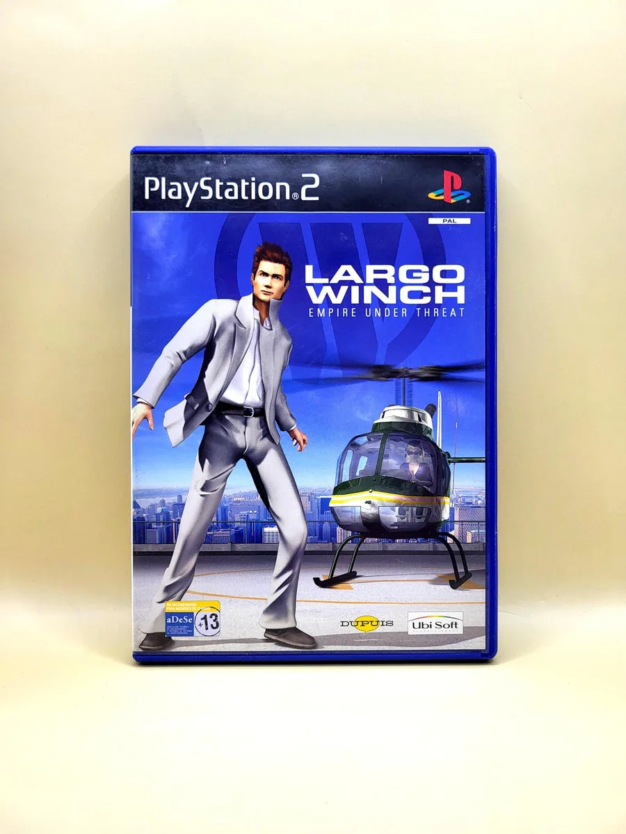 Largo Winch Empire Under Threat - PlayStation 2 - PS2 voorkant