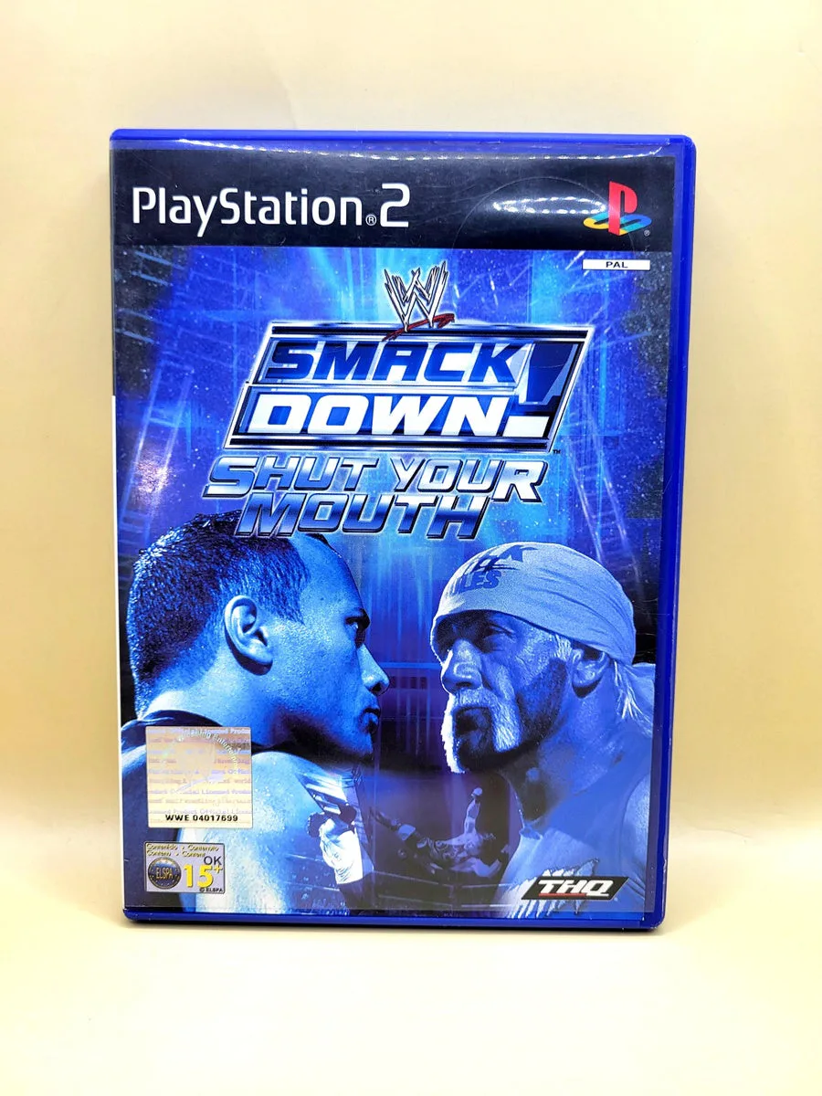 WWE SmackDown Shut Your Mouth - PlayStation 2 - PS2