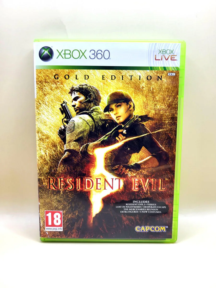 Resident Evil 5 Gold Edition - Xbox 360