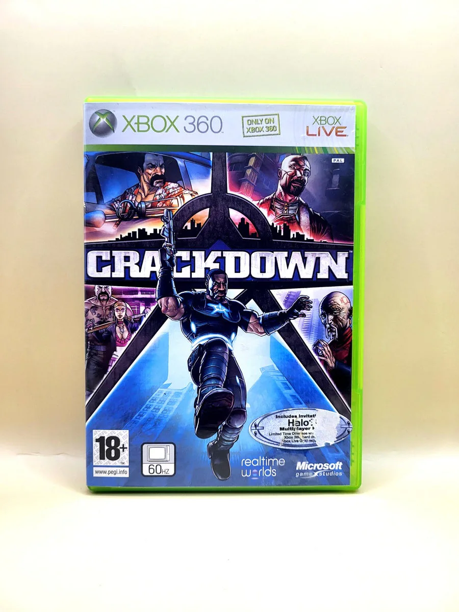 Crackdown - Xbox 360 voorkant