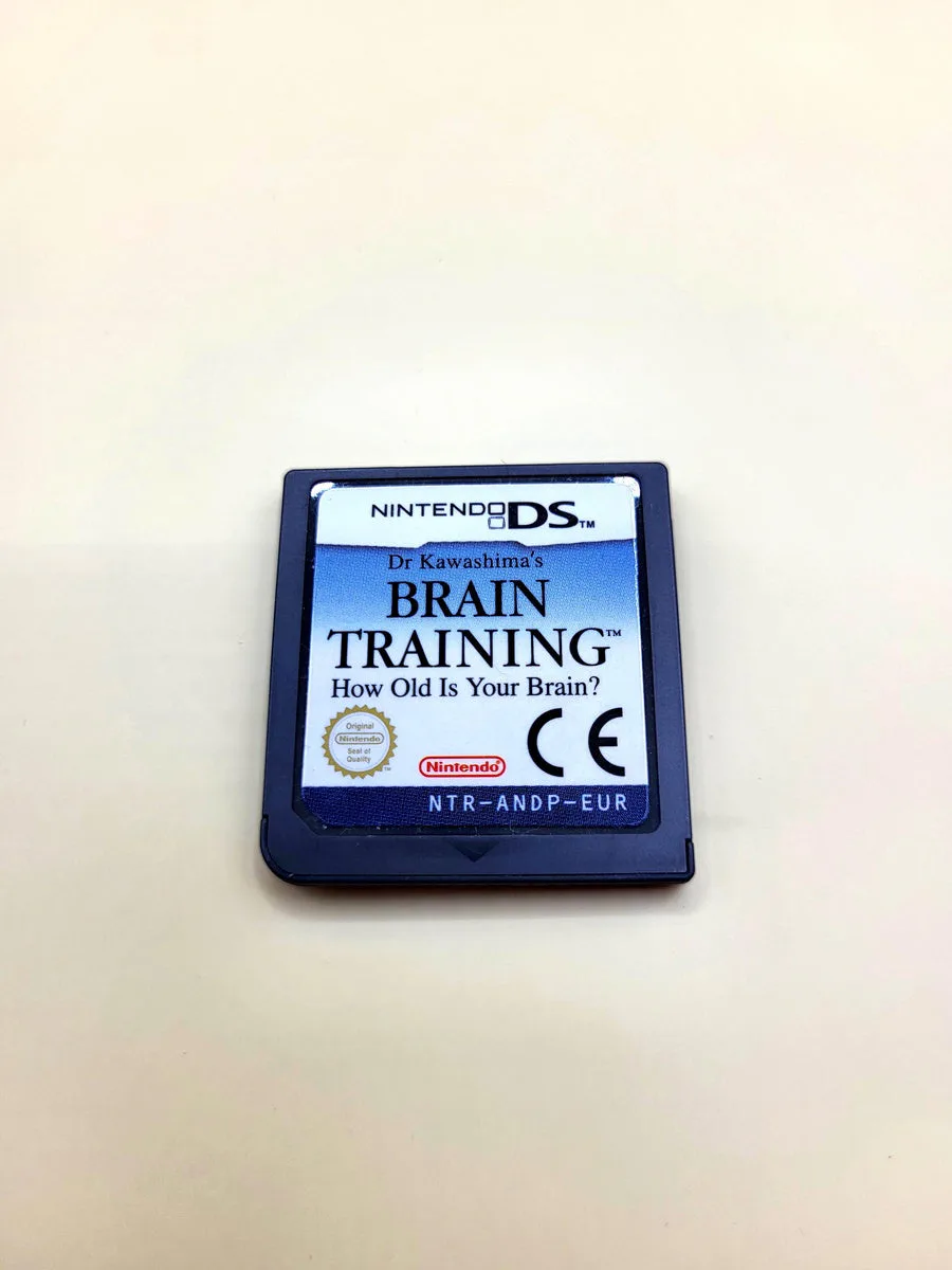 Brain Training How Old Is Your Brain Nintendo DS