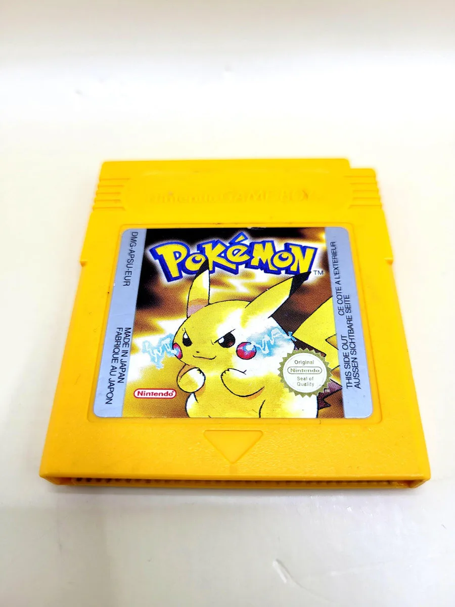 Pokemon Yellow - Game Boy Color - GBC