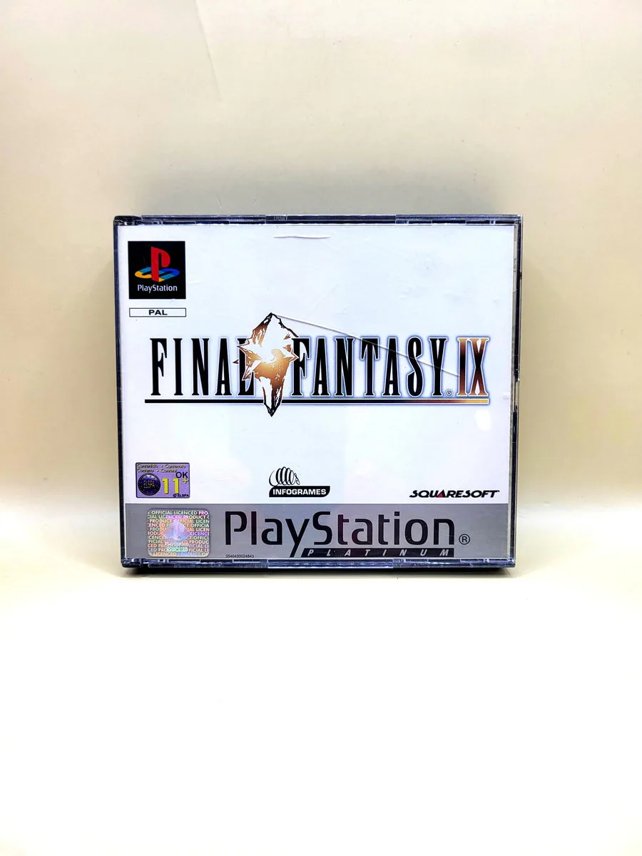 Final Fantasy IX PLatinum - PlayStation 1 - PS1 voorkant