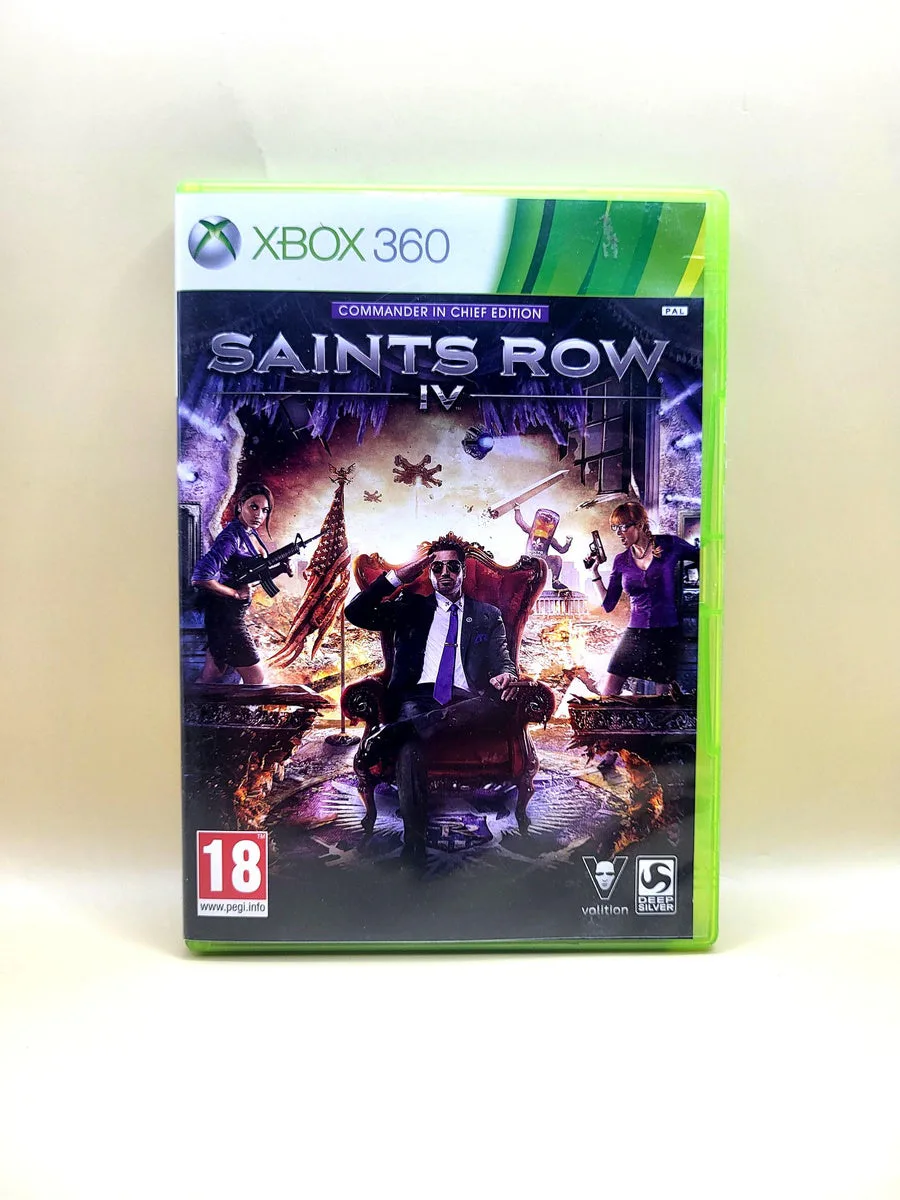 Saints Row IV Commander in Chief Edition - Xbox 360 voorkant