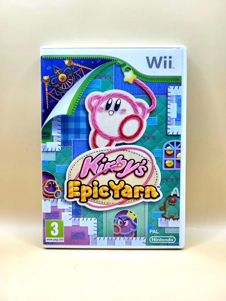 Kirby's Epic Yarn - Nintendo Wii