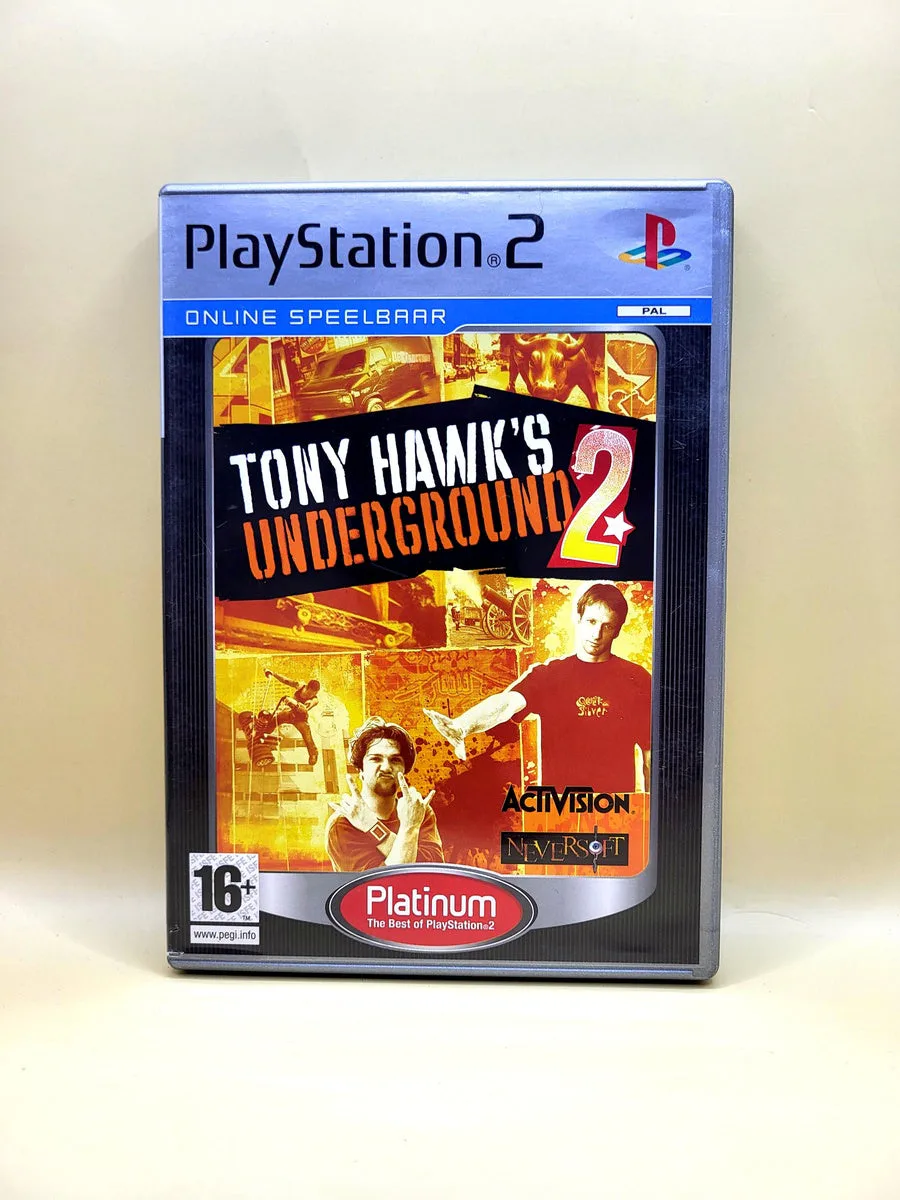 Tony Hawk's Underground 2 Platinum - PlayStation 2 - PS2 voorkant