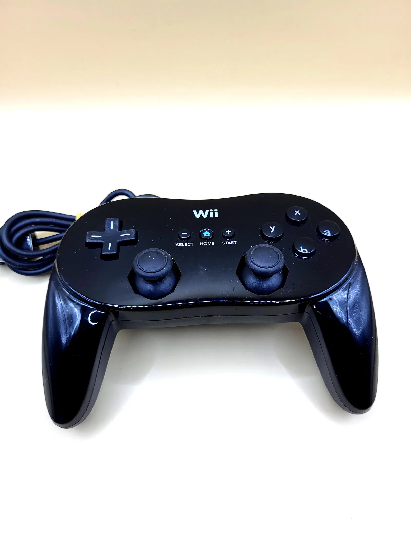 Nintendo Wii Classic Controller Pro Zwart