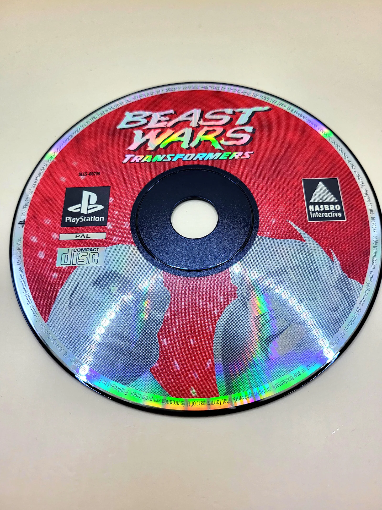 Beast Wars Transformers (Disc Only) - PlayStation 1 - PS1