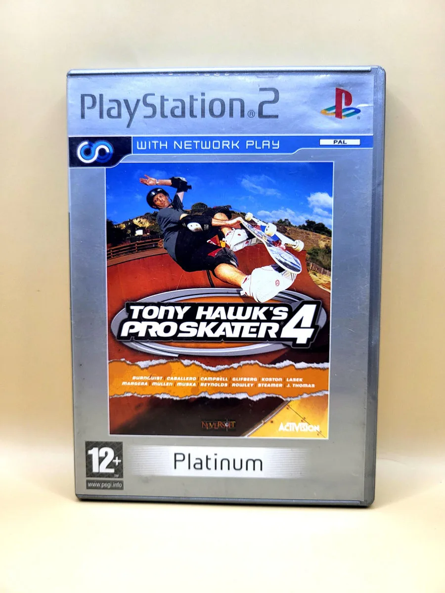 Tony Hawk Pro Skater 4 (Platinum) - PlayStation 2 - PS2