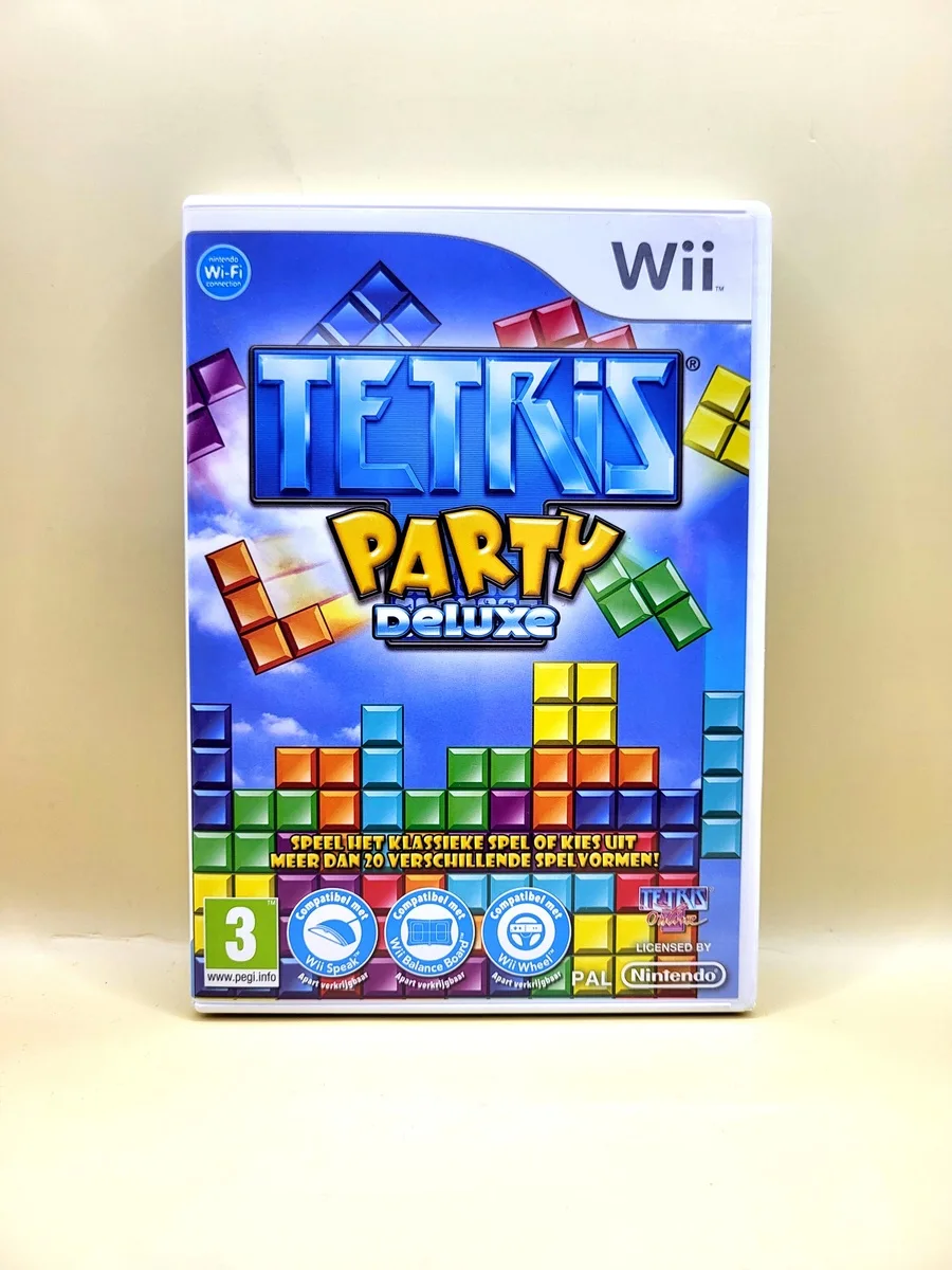 Tetris Party Deluxe - Nintendo Wii voorkant