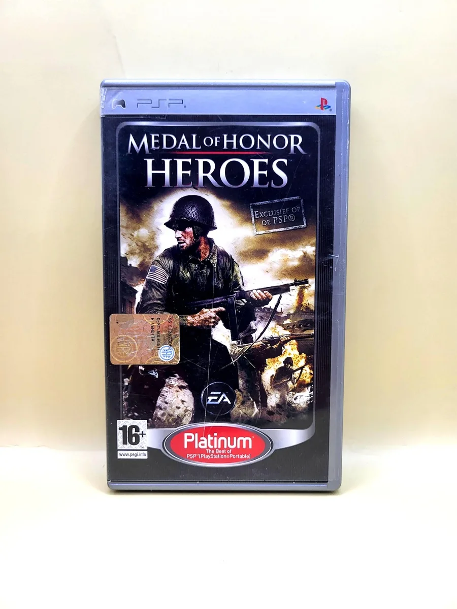 Medal of Honor Heroes Platinum - PlayStation Portable - PSP voorkant
