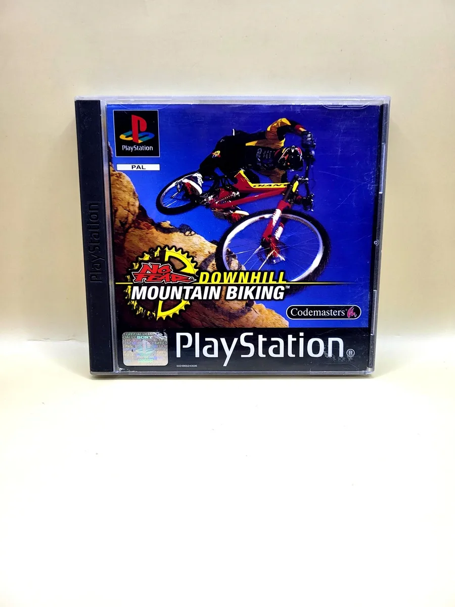 No Fear Downhill Mountain Biking - PlayStation 1 - PS1 voorkant
