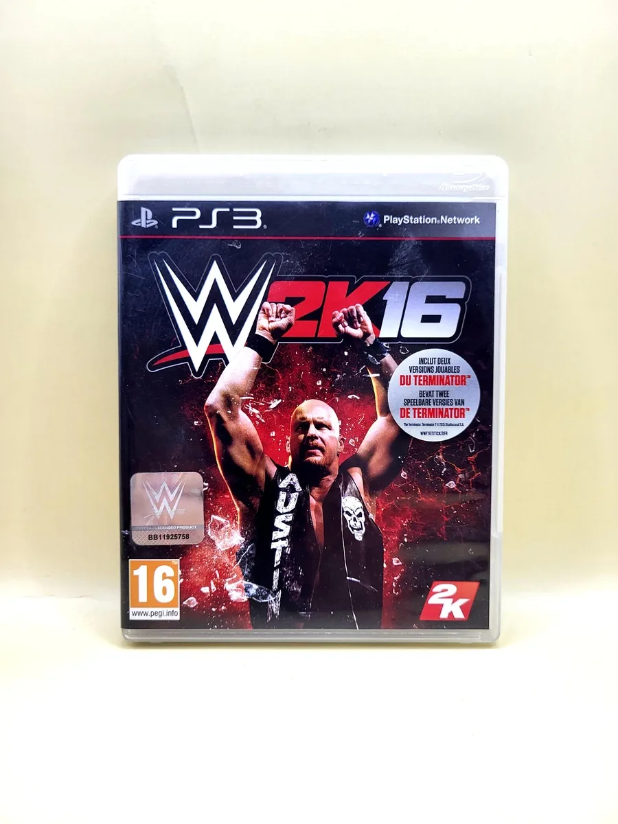 WWE 2K16 - PlayStation 3 - PS3 voorkant