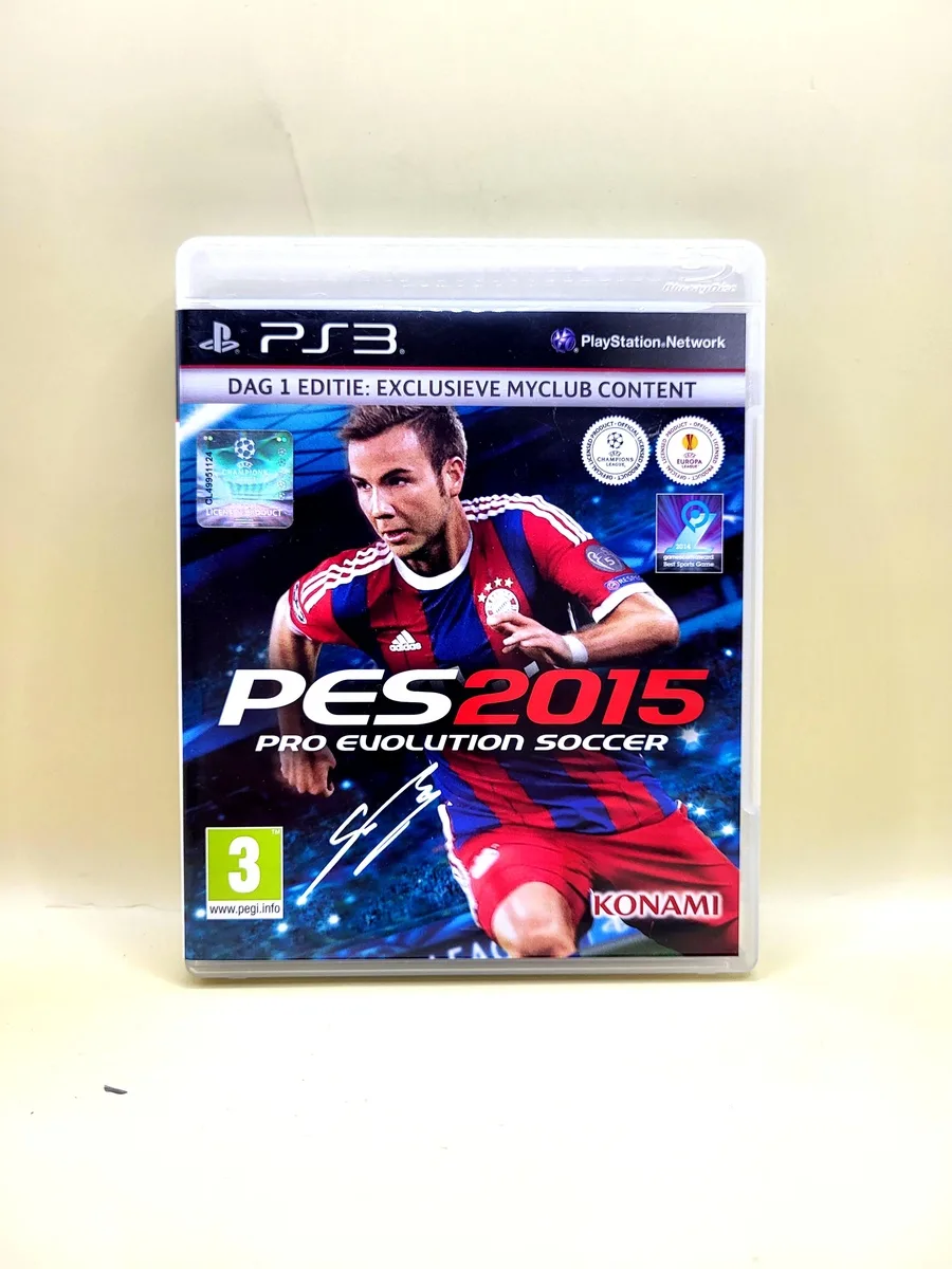 PES 2015: Pro Evolution Soccer (Dag 1 Editie) - PlayStation 3 - PS3 voorkant