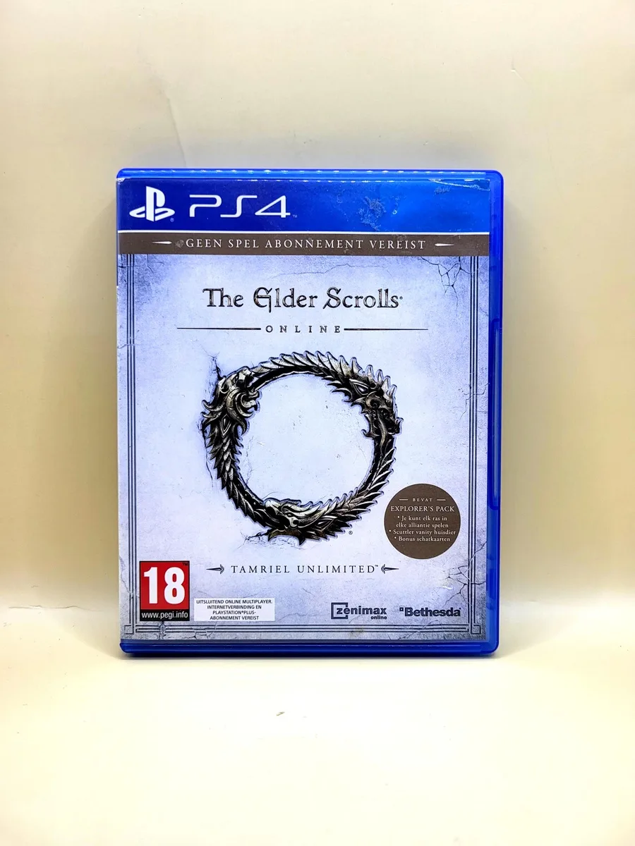 The Elder Scrolls Online: Tamriel Unlimited - PlayStation 4 - PS4 voorkant
