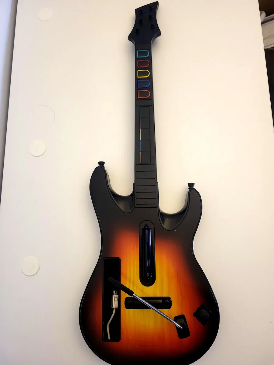 Guitar Hero Gitaar Sunburst - Nintendo Wii voorkant
