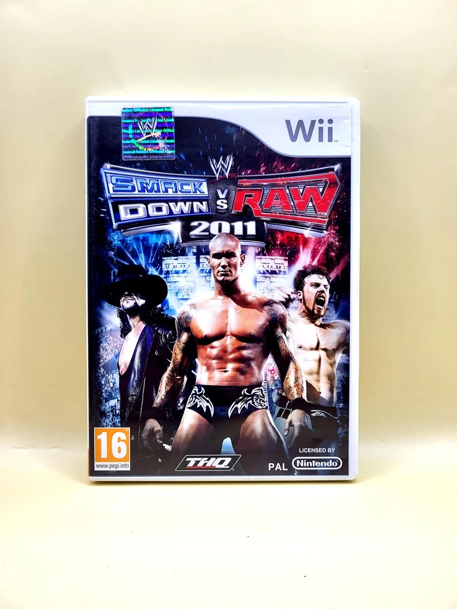 WWE SmackDown vs. Raw 2011 - Nintendo Wii voorkant