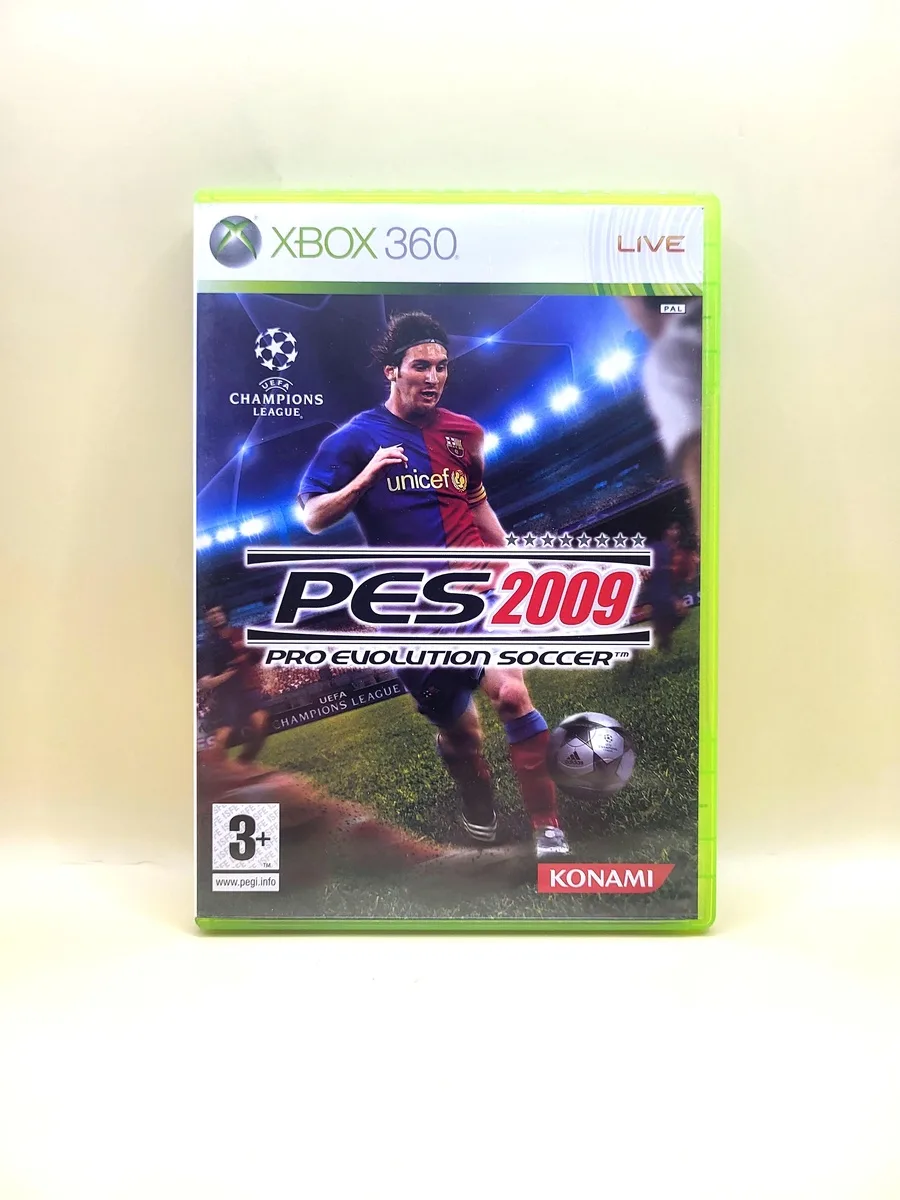 PES 2009: Pro Evolution Soccer - Xbox 360 voorkant