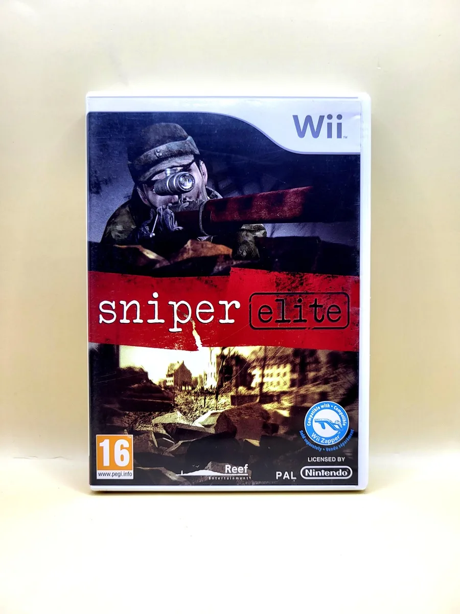 Sniper Elite - Nintendo Wii voorkant