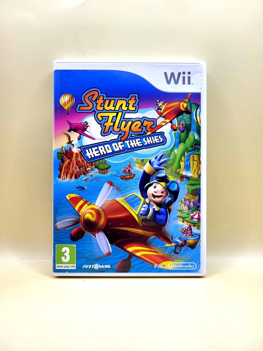 Stunt Flyer: Hero of the Skies - Nintendo Wii voorkant
