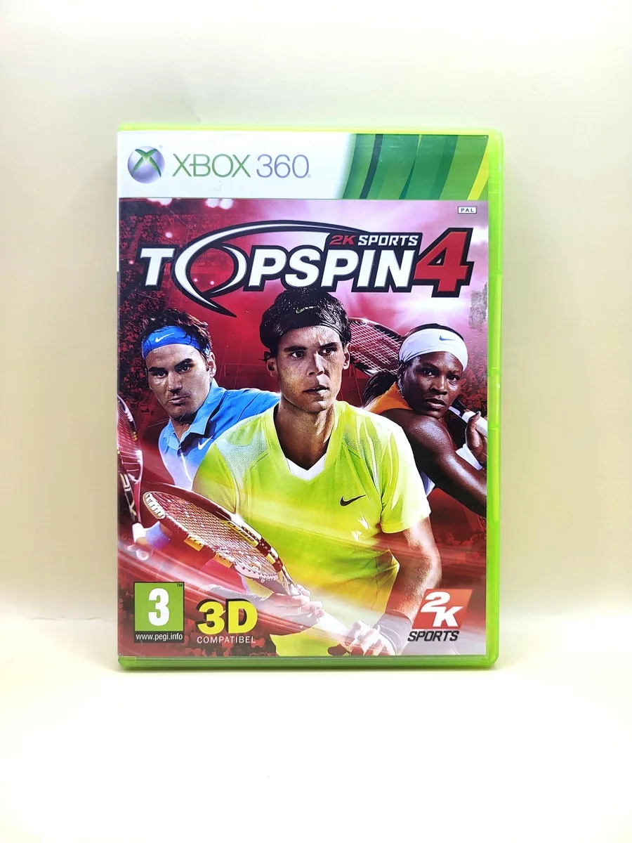 Top Spin 4 - Xbox 360 voorkant