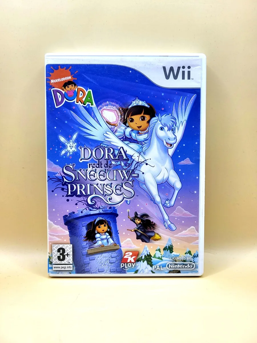 Dora redt de Sneeuwprinses - Nintendo Wii voorkant