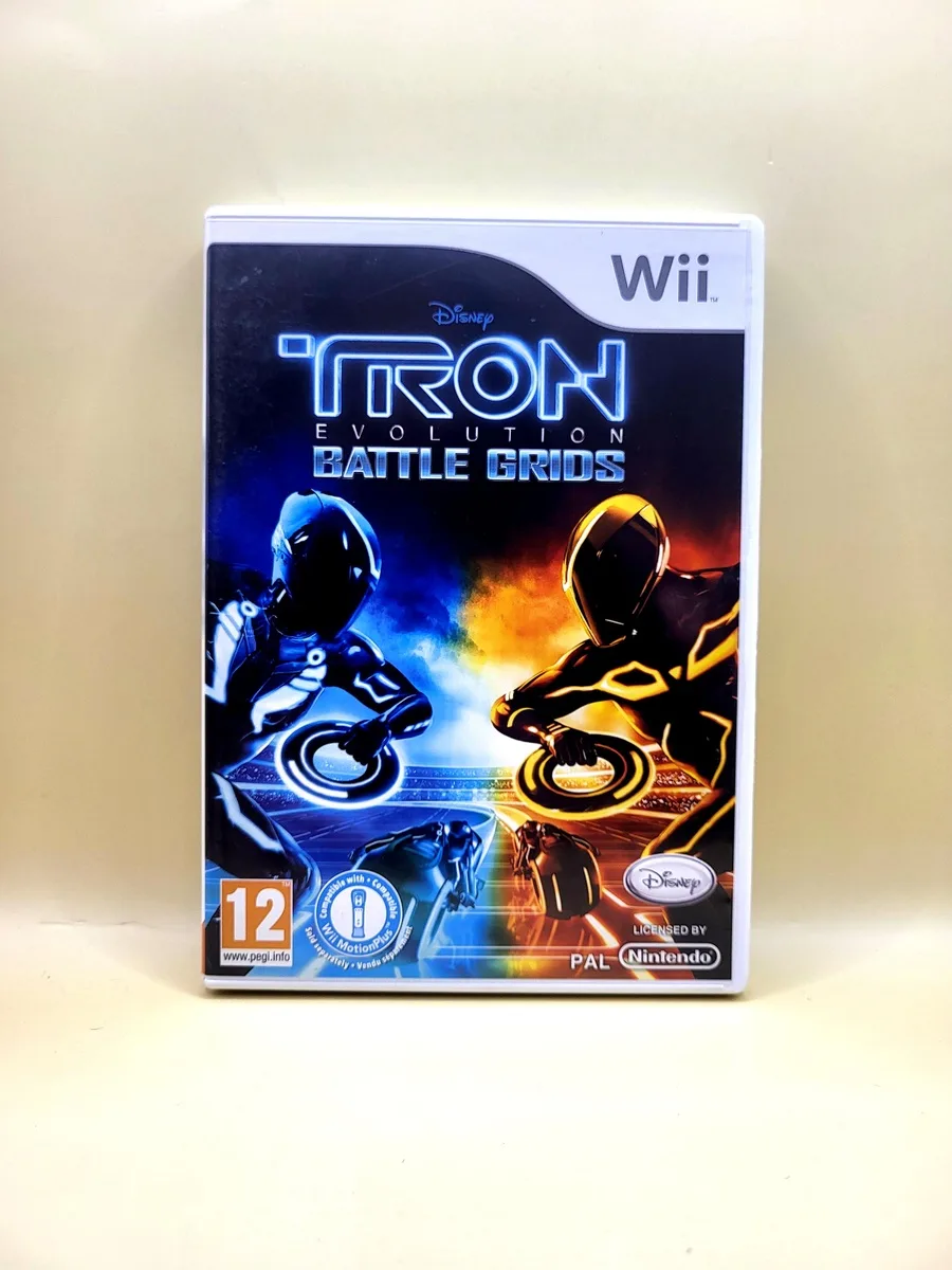 TRON: Evolution - Battle Grids - Nintendo Wii voorkant